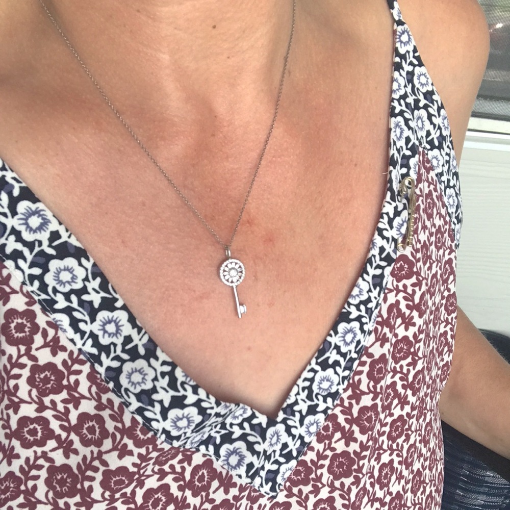 SU CH CZ Key Pendant